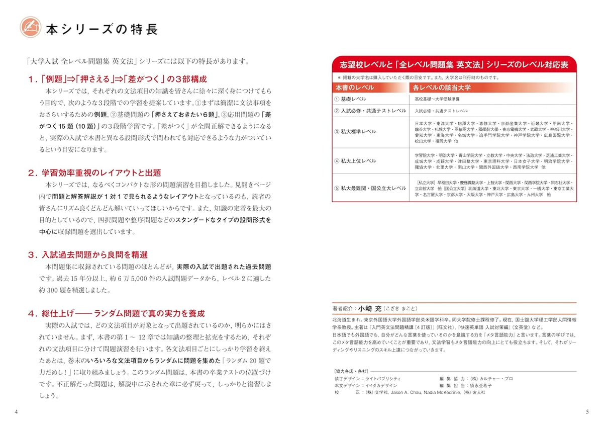 大学入試 全レベル問題集 英文法 2 入試必修・共通テストレベル 三訂版 – 旺文社 学びストア