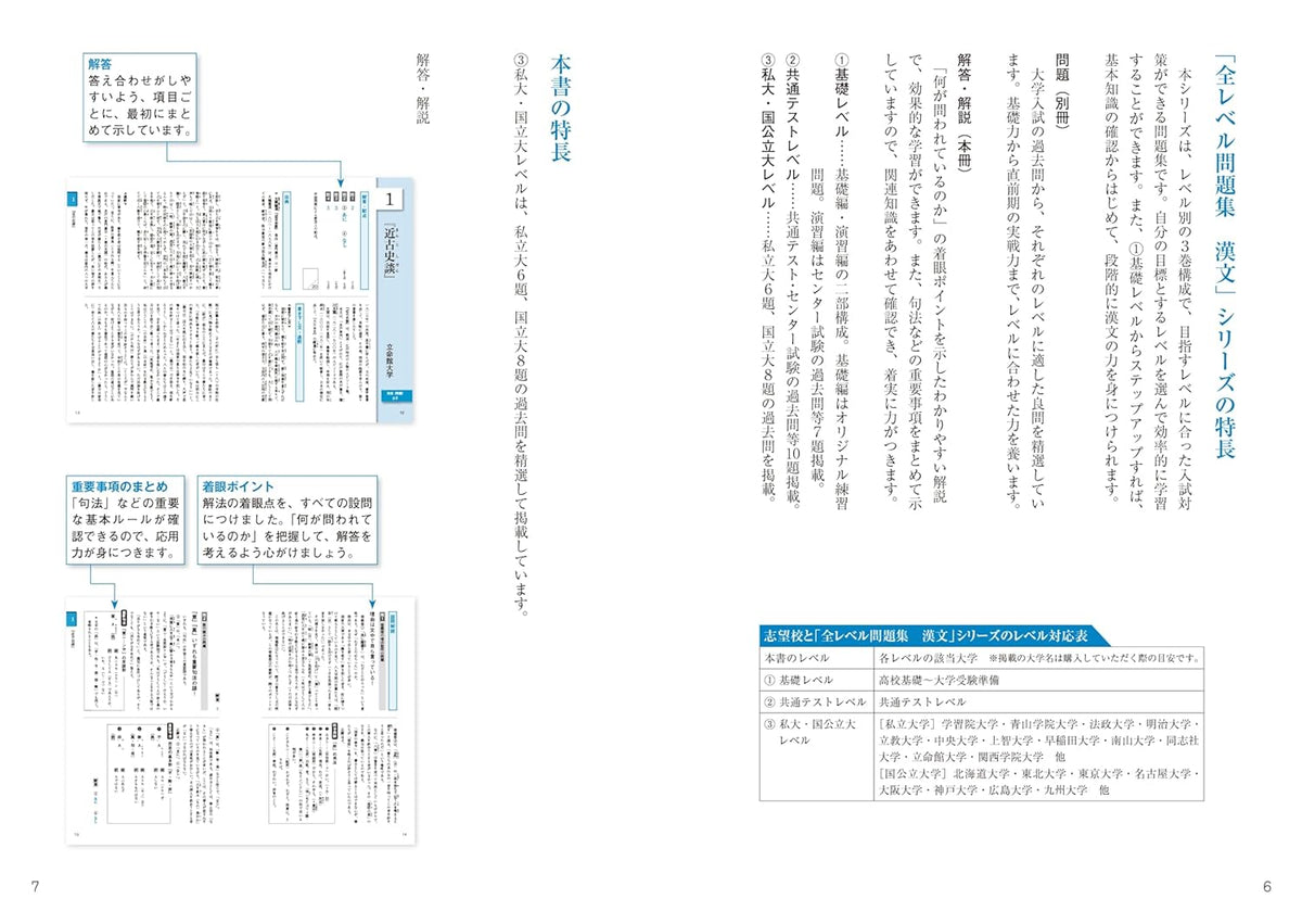 大学入試 全レベル問題集 漢文 3 私大・国公立大レベル 新装版