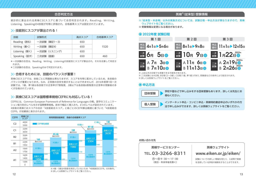 前々年度版】2022年度版 英検2級 過去6回全問題集 – 旺文社 学びストア